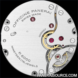 Panerai Caliber P.6000 P6000